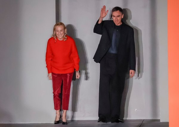 Miuccia Prada i Raf Simons