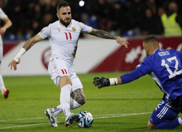 Latvija - Armenija, nogomet, kvalifikacije za EURO 2024., 12.10.2023.