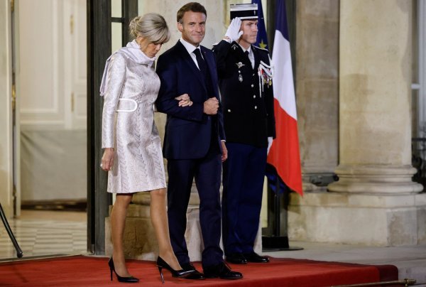 Brigitte i Emmanuel Macron