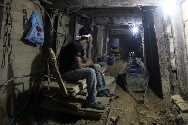 Švercerski tuneli ispod Gaze prema Egiptu