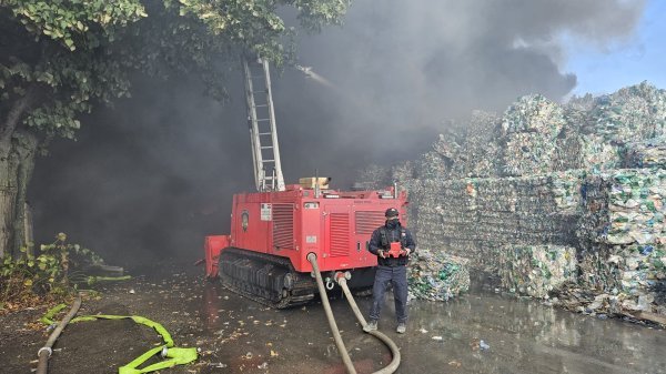 Požar u Osijeku, robot