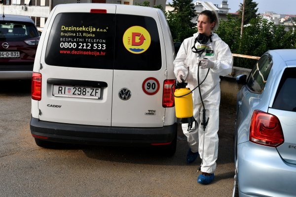 Suzbijanje stjenica u riječkom neboderu