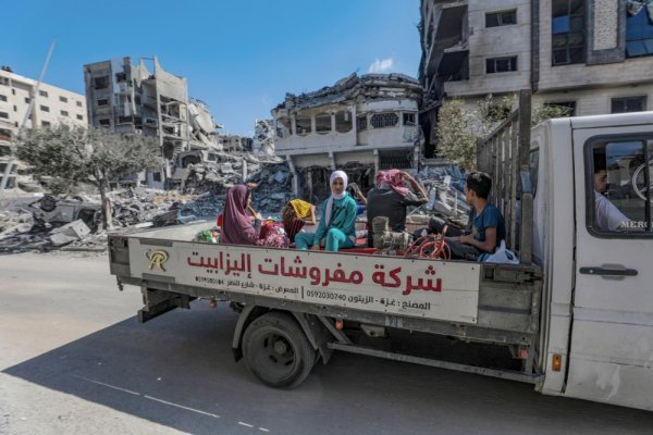 Palestinci napuštaju sjeverni dio Pojasa Gaze