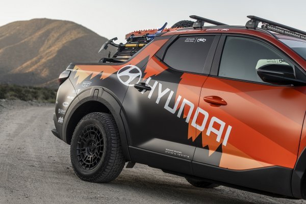 Hyundai Santa Cruz za Rebelle Rally 2023
