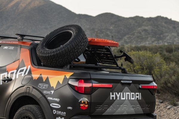 Hyundai Santa Cruz za Rebelle Rally 2023