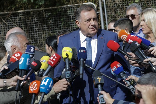 Izjava Milorada Dodika nakon saslušanja pred Tužiteljstvom BiH