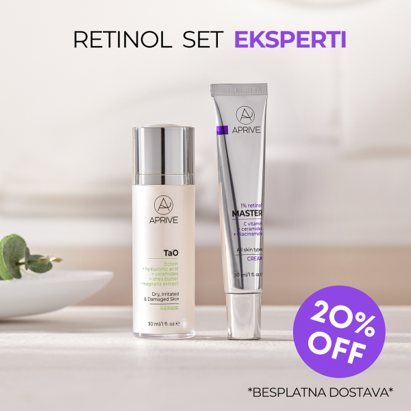 aprive cosmetics retinol set za eksperte