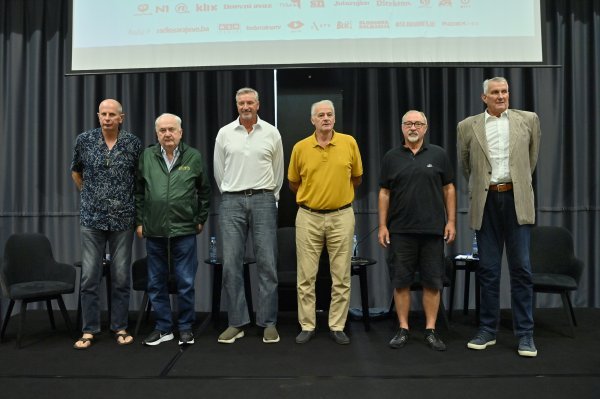 Sarajevo, panel o košarci: Mario Primorac, Božo Maljković, Toni Kukoč, Željko Pavličević, Rusmir Halilović i Željko Jerkov