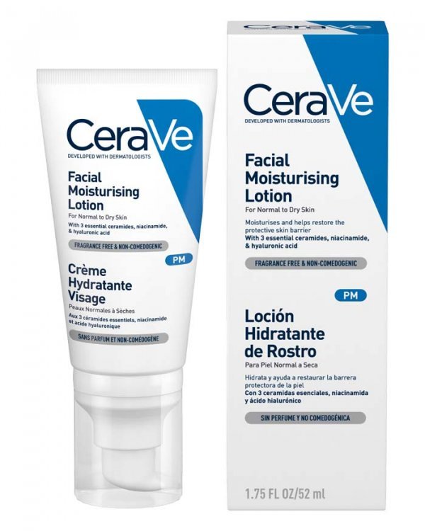 Cerave AM Facial Moisturising Lotion
