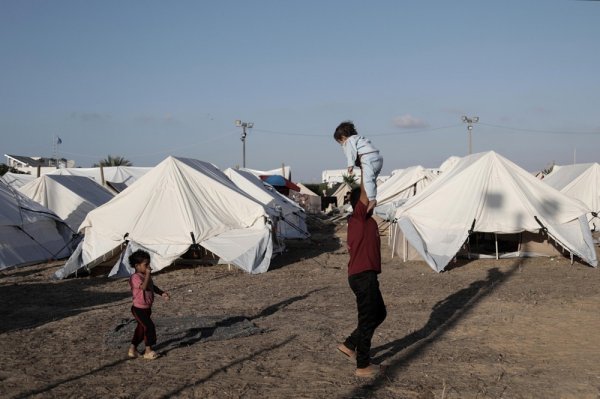 Palestinske izbjeglice u Kan Jounisu, kampu na jugu Gaze