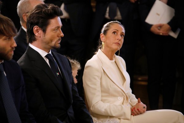 Giorgia Meloni i Andrea Giambruno