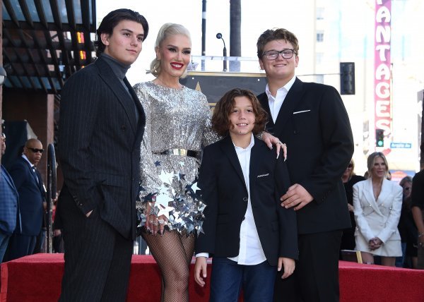 Gwen Stefani sa sinovima - Kingston Rossdale, Zuma Rossdale i Apollo Rossdale