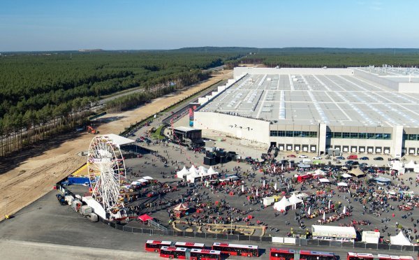 Teslina tvornica Gigafactory 4 Berlin Brandenburg