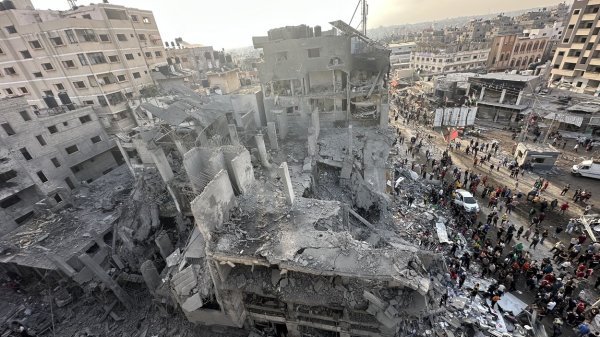 Razrušena Gaza