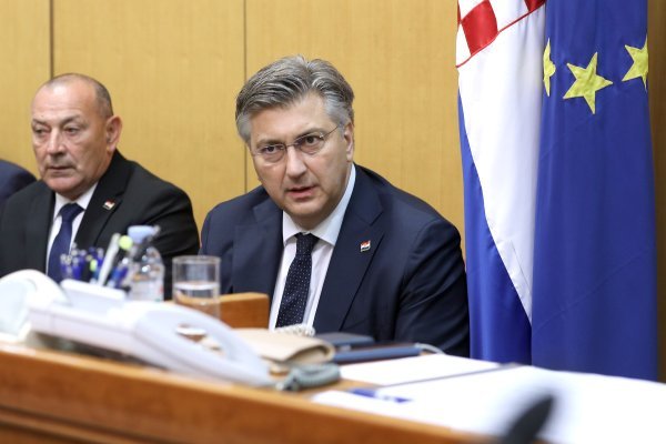 Andrej Plenković podnosi izvještaj o radu Vlade