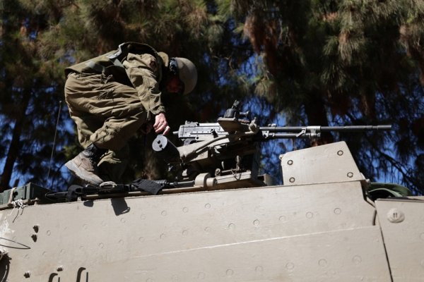 Izraelska vojska na granici s Libanonom