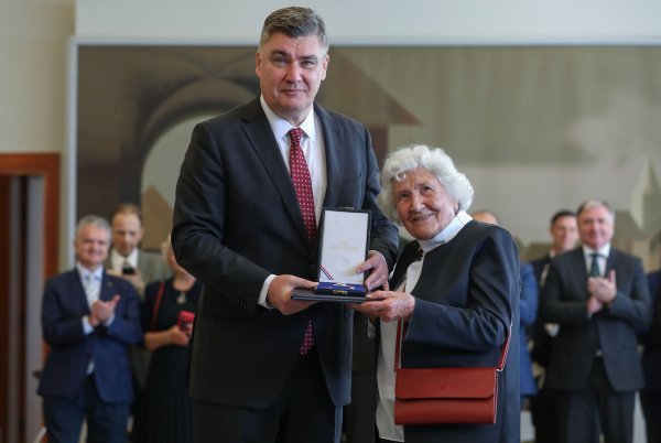 Zoran Milanović i Vesna Leiner