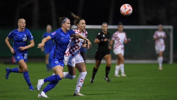 Hrvatska - Finska, Liga nacija za nogometašice, 31.10.2023.