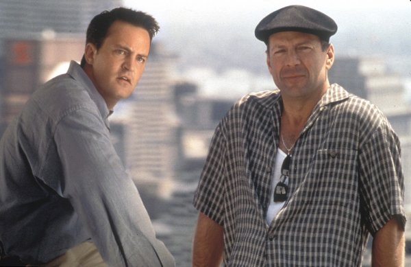 Matthew Perry i Bruce Willis