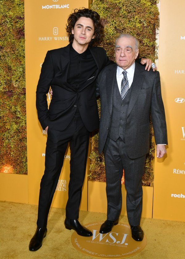 Timothee Chalamet i Martin Scorsese