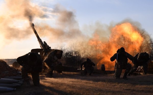 Topništvo u akciji u Ukrajini