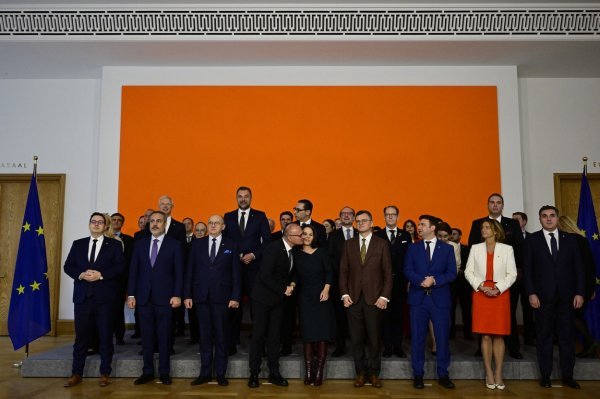 Gordan Grlić Radman i Annalena Baerbock na sastanku ministara vanjskih poslova