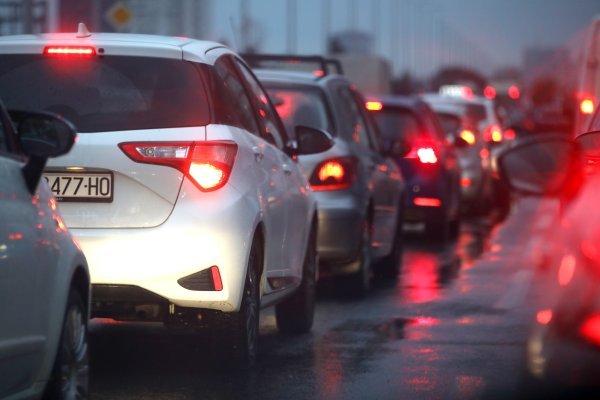 Prometne gužve na ulazu u Zagreb