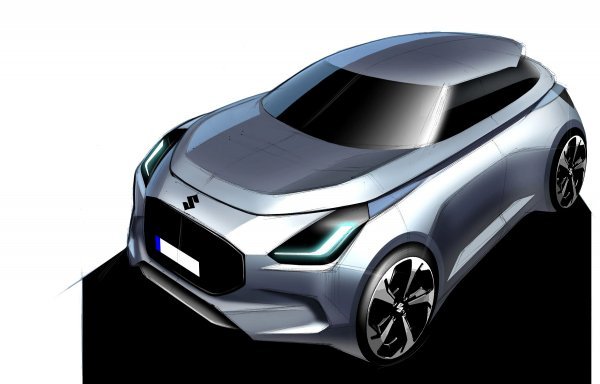 Suzuki Swift Concept: skica