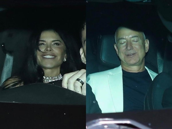 Jeff Bezos i Lauren Sanchez