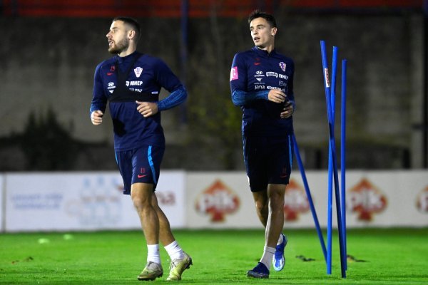 Hrvatska nogometna reprezentacija, trening, Zagreb, 14.11.2023.
