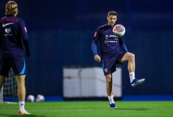 Trening hrvatske nogometne reprezentacije, 15.11.2023.