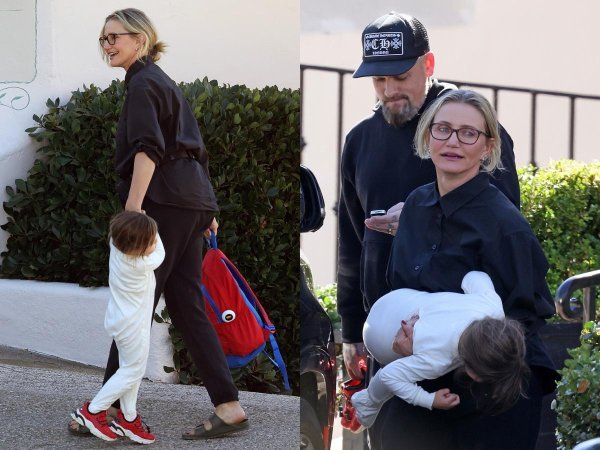 Cameron Diaz i Benji Madden s kćerkicom