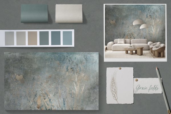 Grain fields 3 - moodboard