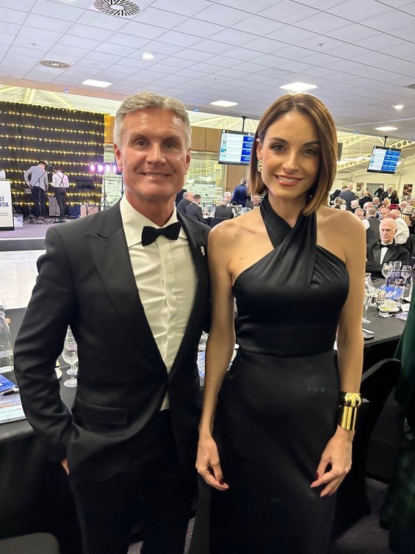 David Coulthard i Ana Krickovic