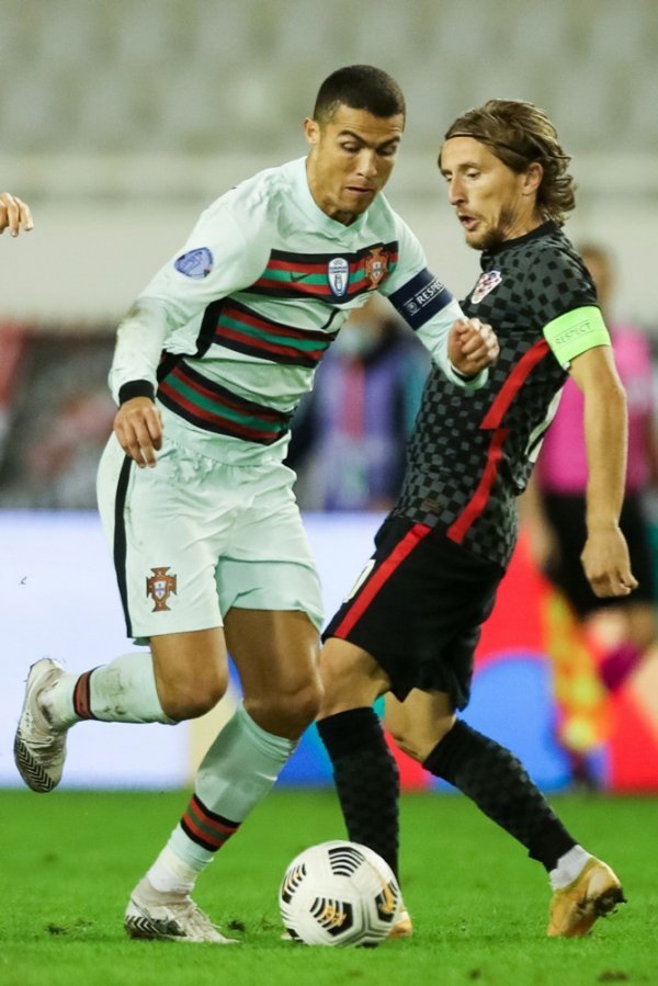 Luka Modrić i Cristiano Ronaldo