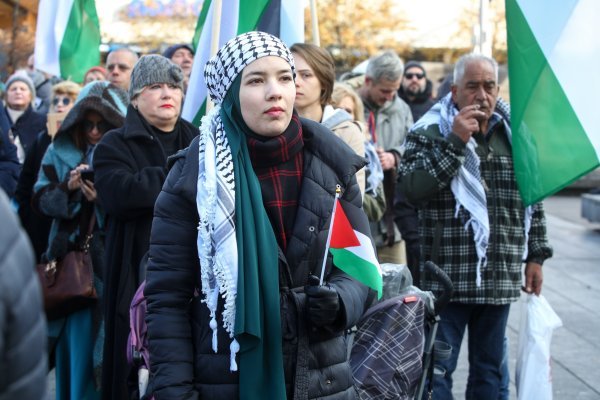 Prosvjed za Palestinu u Zagrebu