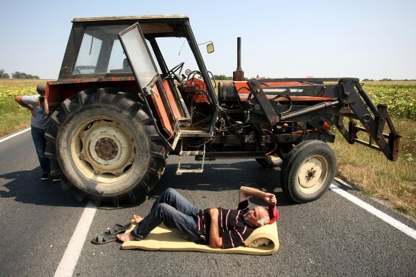 Prosvjed seljaka kolovoz 2013.