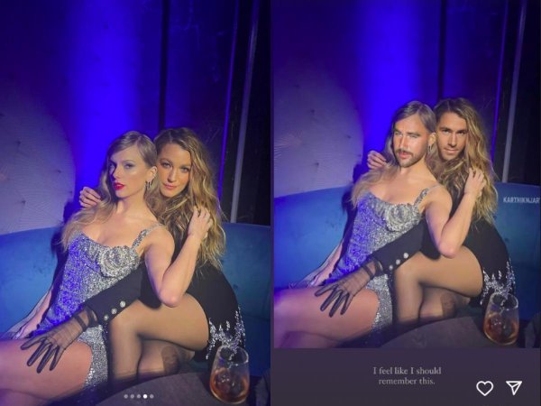 Taylor Swift i Blake Lively - Travis Kelce i Ryan Reynolds