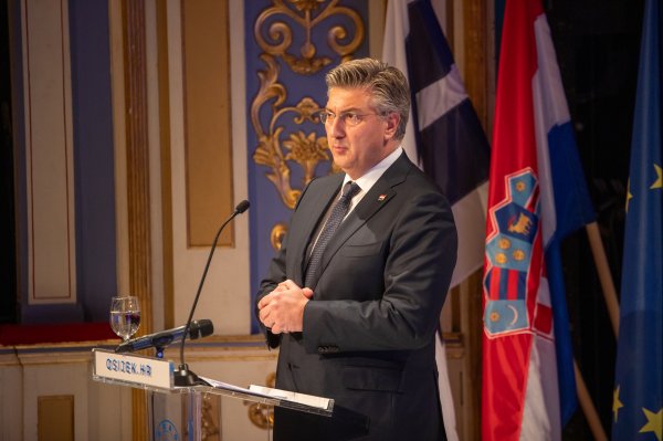 Andrej Plenković na proslavi Dana grada Osijeka