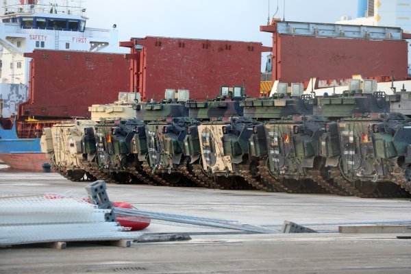 Oklopna vozila Bradley u Rijeci