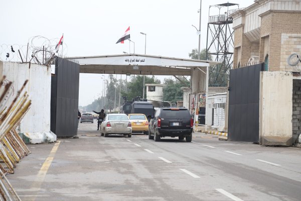 Ulaz u Zelenu zonu u Bagdadu