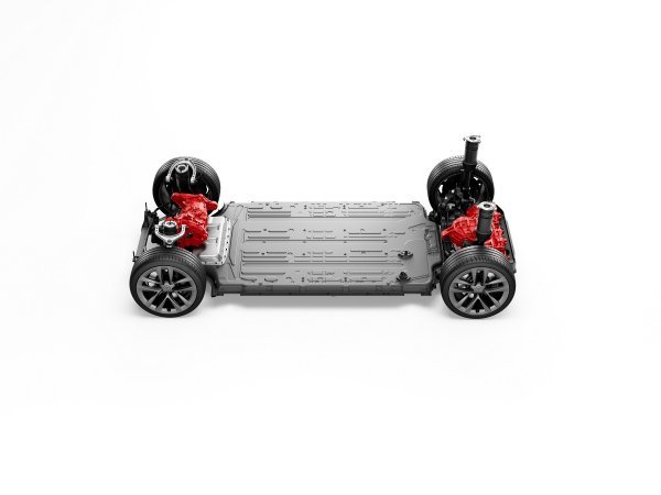 Tesla Model S Plaid Tri Motor All-Wheel Drive: platforma