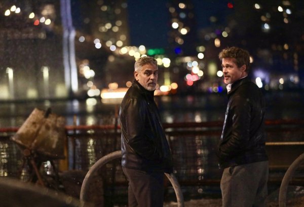 Brad Pitt i George Clooney