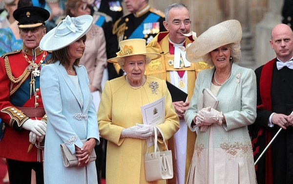 Carole Middleton, pokojna kraljica Elizabeta II i kraljica Camilla