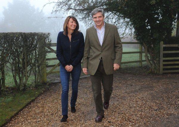 Carole Middleton, Michael Middleton