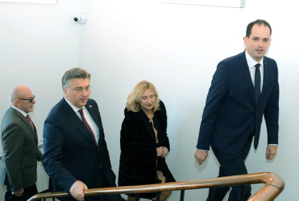 Andrej Plenković u Sisku