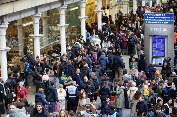Gužve na stanici za La Manche