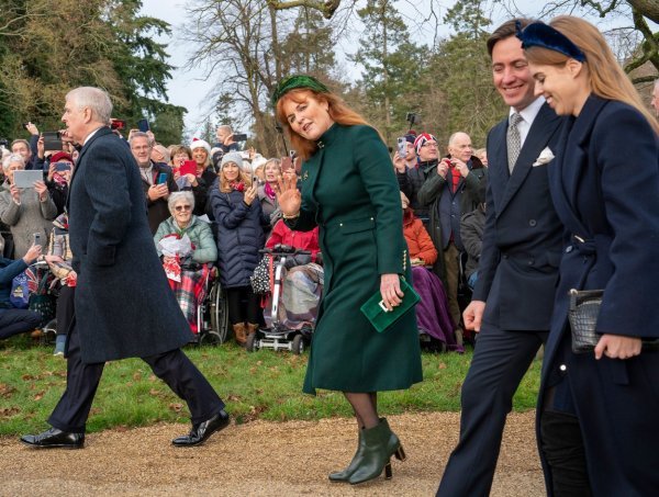 Sarah Ferguson na Božić 2023.