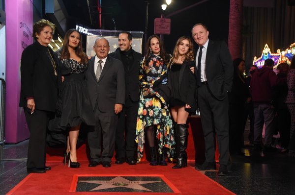 Salma Hayek s obitelji