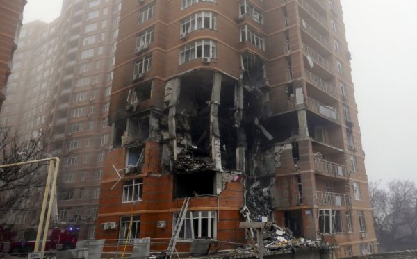 Raketni napad na Ukrajinu